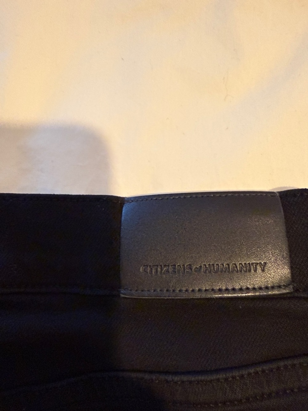 Citizens Of Humanity Skyla Black Straight leg Jeans size 28 - Picture 3 of 8